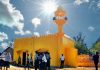 Masjid dan Gereja Di Kenya Dicat Warna Kuning