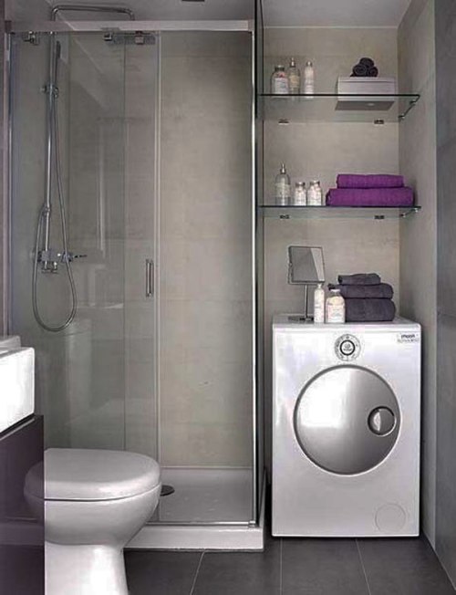 Small Modern Indian Bathroom Designs Glass Shower Room Decor