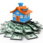 3d House with money