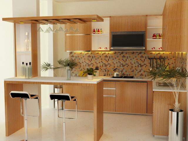  Desain  Kitchen  Set  Minimalis  Modern Blogger Coepoe