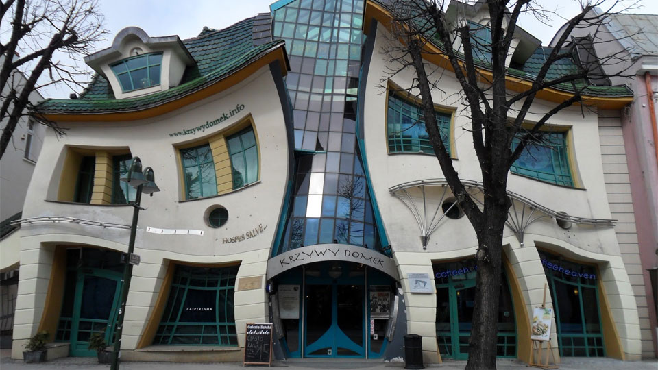 The Crooked House, Sopot, Poland