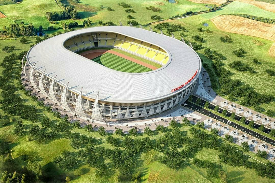 Keren! Inilah Stadion Dengan Desain Unik di Papua!