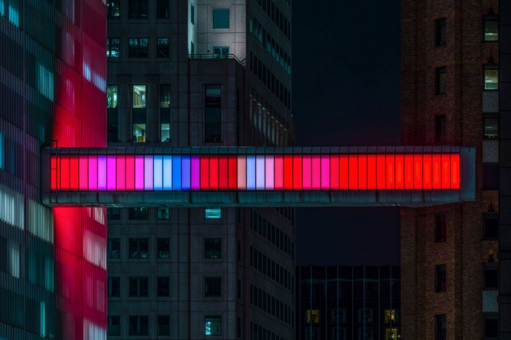 Jembatan Unik Rasa RGB di Amerika Serikat