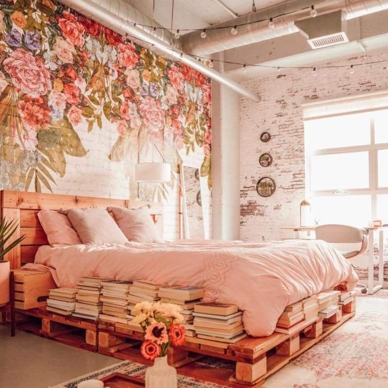 Inspirasi Wallpaper Motif Bunga Untuk Nuansa Feminim Pada Ruangan