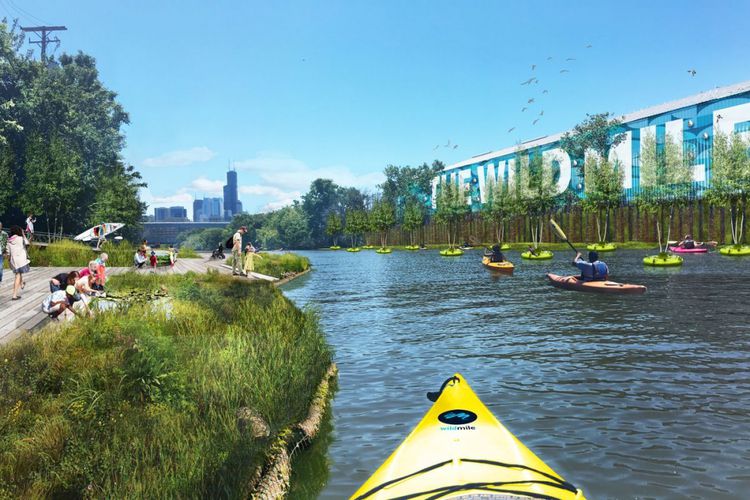 Wild Mile Chicago, Taman Terapung Yang Akan Dibangun di Chicago!